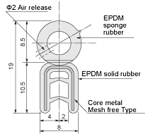 インセットパッキン EPDM-E