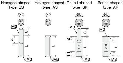Polyacetal resin Spacer
