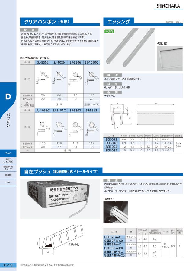 シノハラ電機 総合カタログ Vol.123