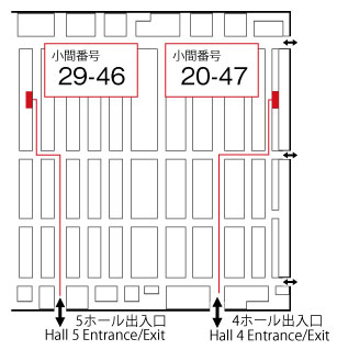 HP用小間位置図