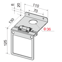ABCパーツ（TCKH）｜ABCパーツ(ボタン・スイッチ取付金具)｜盤