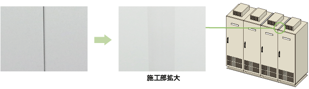 切断面の保護、切断面の塗装ハガレの補修