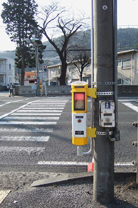 福島県福島市「福島赤十字病院北側」交差点　　　＊＊＊＊